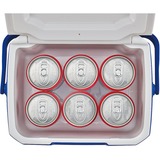 Coleman 5QT Performance, Scatola cool blu/Bianco