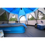 Coleman Cortes Octagon 8 8 persona(e) Tenda a cupola/Igloo Nero, Blu, Grigio blu/Grigio chiaro, 8 persona(e), 8 persona(e), Struttura rigida, 2 m, 2 m, Telo per suolo staccabile