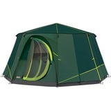 Coleman Cortes Octagon 8 Blackout, Tenda verde scuro