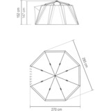 Coleman OctaGo, Tenda blu scuro