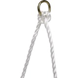 Eichhorn Outdoor Rope Ladder bianco/legno, Ragazzo/Ragazza, 3 anno/i