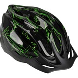 FISCHER Fahrrad 86158 Nero, Verde Nero, Nero, Verde, Casco, Ciclismo, L/XL, S-M-L-XL-XXL-3XL, Polistirene espanso (EPS)