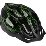 FISCHER Fahrrad 86158 Nero, Verde Nero, Nero, Verde, Casco, Ciclismo, L/XL, S-M-L-XL-XXL-3XL, Polistirene espanso (EPS)