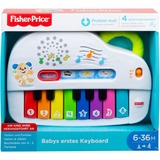 Fisher-Price GFK01 giocattolo educativo, Giocattoli musicali 0,5 anno/i, Sonoro, Batterie richieste, Stilo AA, Multicolore
