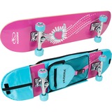 HUDORA 12172 skateboard completo Skateboard (classico) Legno Blu, Rosa fucsia, Skateboard (classico), Blu, Rosa, Legno, Immagine, 100 kg, Blu