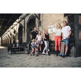HUDORA 14236 scooter Adulti Nero, Bianco bianco/Nero, Adulti, Nero, Bianco, Asfalto, 120 kg, 2 ruota(e), Poliuretano