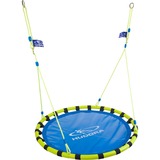 HUDORA 72157 attrezzatura per altalena per parco giochi giallo/Blu, Sedia per altalena per area giochi, Seduta a nido, Blu, Giallo