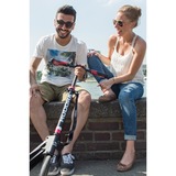 HUDORA Big Wheel Style 230 Adulti Nero, Rosso Nero, Adulti, Nero, Rosso, Asfalto, 120 kg, 2 ruota(e), Poliuretano