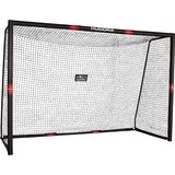 HUDORA Pro Tect 300 Libera installazione, Obiettivo di gioco del calcio Libera installazione, Nero, 8 cm, 4,5 cm, Nero, Rosso, 3000 mm