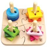 Hape E0411 giocattolo educativo Ragazzo/Ragazza, 0,18 anno/i, ABS sintetico, Legno, Multicolore