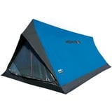 High Peak Giebelzelt Minilite, Tenda blu/grigio