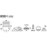 High Peak Mesos 4, Tenda 