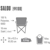 High Peak Sedia da campeggio Salou grigio