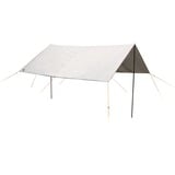 High Peak Sonnensegel Capri 3.0, UV80, tenda da sole alluminio/grigio