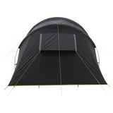 High Peak Tauris 6 Nero Tenda a tunnel grigio scuro/Verde, Campeggio, Tenda a tunnel, 14,2 kg, Nero