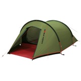 High Peak Tenda a tunnel Kite 2 verde/Rosso