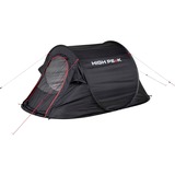 High Peak Vision 2 Nero Tenda a tunnel Nero, Campeggio, Tenda a tunnel, 1,86 kg, Nero