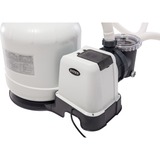 Intex 26644 accessorio per piscina Pompa per filtrare la sabbia grigio scuro/grigio, Pompa per filtrare la sabbia, Nero, Bianco, Piscina fuori terra, Valvola a 6 vie, AC, 220 - 240 V