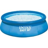 Intex 28132GN piscina fuori terra Piscina gonfiabile Piscina rotonda Blu celeste/blu scuro, Piscina gonfiabile, Blu, 14 kg