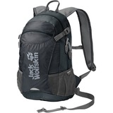 Jack Wolfskin 2004961-6230 zaino Nero, Grigio Poliammide, Poliestere grigio, Unisex, Poliammide, Poliestere