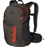 Jack Wolfskin Moab Jam 18 zaino Nero/rosso, Marrone Poliammide marrone, Sport, Unisex, Resistente all'acqua, Poliammide