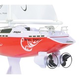 Jamara 040250 modellino radiocomandato (RC) bianco/Rosso, Barca