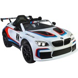 Jamara BMW M6 GT3 Giochi cavalcabili Auto, Ragazzo, 3 anno/i, 4 ruota(e), Nero, Blu, Rosso, Bianco