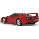 Jamara Ferrari F40 modellino radiocomandato (RC) Ideali alla guida Motore elettrico 1:24 rosso, Ideali alla guida, 1:24, 6 anno/i, 185,4 g