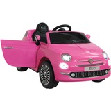 Jamara Fiat 500 Giocattoli trainabili fucsia, Ragazza, 36 mese(i), 4 ruota(e), Batterie richieste, Rosa, 14,5 kg