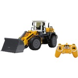 Jamara Wheel loader Liebherr Bulldozer giallo/Nero, Alcalino, 2 x AA, 140 mm, 180 mm, 44 cm, 898 g