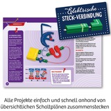 KOSMOS 62063 Giocattoli e kit di scienza per bambini, Casella di esperimento Set elettrico, Elettricità, 8 anno/i, Multicolore