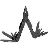 Leatherman Rebar pinza multiuso Tascabile 17 strumenti Nero, Multi strumento Nero, Nero, 10,2 cm, 189,94 g, 7,36 cm