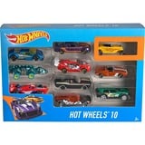 Mattel 10 veicoli assortiti,  veicolo da gioco Set di veicoli, 3 anno/i, Metallo, Colori assortiti