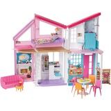 Mattel Casa di Malibu, Playset Richiudibile su Due Piani con Accessori, Giocattolo per Bambini 3+ Anni, FXG57, Gioco da costruzione Playset Richiudibile su Due Piani con Accessori, Giocattolo per Bambini 3+ Anni, FXG57, 3 anno/i, Barbie