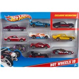 Mattel Hot Wheels 10 veicoli assortiti,  veicolo da gioco Modello di auto, 3 anno/i, Multicolore