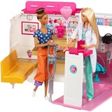 Mattel L'ambulanza Accessori per bambole Auto della bambola, 3 anno/i, Batterie richieste, Effetti audio supportati, Effetti della luce