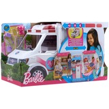 Mattel L'ambulanza Accessori per bambole Auto della bambola, 3 anno/i, Batterie richieste, Effetti audio supportati, Effetti della luce