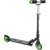 Muuwmi Monopattino in alluminio 125 mm, Scooter Nero/Verde