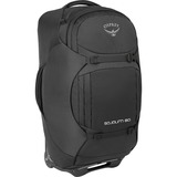Osprey Sojourn 80 Trolley Nero Nylon, Carrello Nero, Trolley, Nero, Nylon, 2 ruota(e), 36 cm, 35 cm