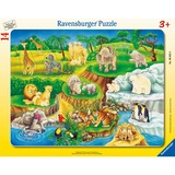 Ravensburger 060528 puzzle Puzzle a blocchi 14 pz Animali 14 pz, Animali, 3 anno/i