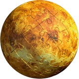 Ravensburger Il Sistema Planetario, Puzzle 540 pz, Spazio, 6 anno/i