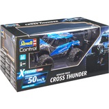 Revell CROSS THUNDER modellino radiocomandato (RC) Monster truck Motore elettrico 1:18 Nero/Blu, Monster truck, 1:18, 14 anno/i