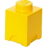 Room Copenhagen 40011732 deposito di giocattolo Giallo, Scatola di immagazzinaggio giallo, Giallo, Polipropilene (PP), 125 mm, 180 mm, 125 mm