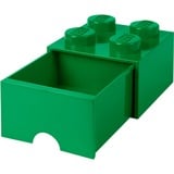 Room Copenhagen 4-Stud Storage Brick DrawerDark Green Scatola porta giocattoli Libera installazione Verde, Scatola di immagazzinaggio verde, Scatola porta giocattoli, Verde, Libera installazione, Monocromatico, Rettangolare, Polipropilene (PP)