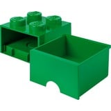Room Copenhagen 4-Stud Storage Brick DrawerDark Green Scatola porta giocattoli Libera installazione Verde, Scatola di immagazzinaggio verde, Scatola porta giocattoli, Verde, Libera installazione, Monocromatico, Rettangolare, Polipropilene (PP)