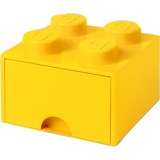Room Copenhagen LEGO Cassetto mattoncino 4 giallo, Scatola di immagazzinaggio giallo