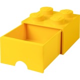 Room Copenhagen LEGO Cassetto mattoncino 4 giallo, Scatola di immagazzinaggio giallo