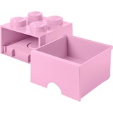 Room Copenhagen LEGO Cassetto mattoncino 4 rosa, Scatola di immagazzinaggio rosa