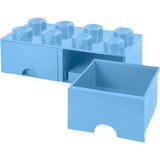 Room Copenhagen LEGO Cassetto mattoncino 8 azzurro chiaro, Scatola di immagazzinaggio celeste