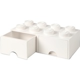 Room Copenhagen LEGO Cassetto mattoncino 8 bianco, Scatola di immagazzinaggio bianco